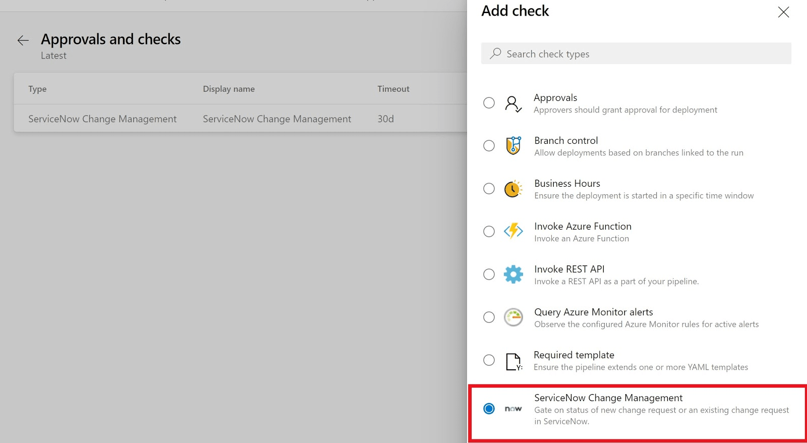 Create check